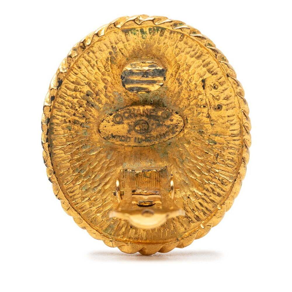 CHANEL Authentic Green Earrings - Picture 3 of 3